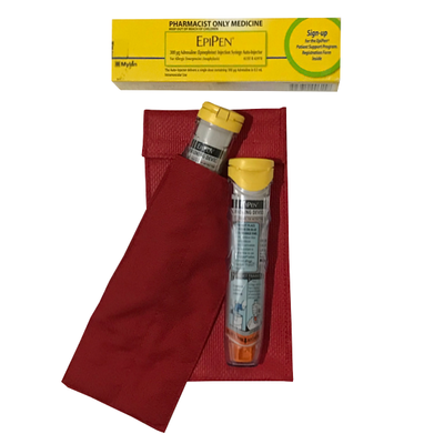 Medication Cooler Pouch - Single Red